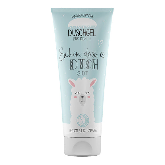 Duschgel „Schön, dass es dich gibt“ (Lama)