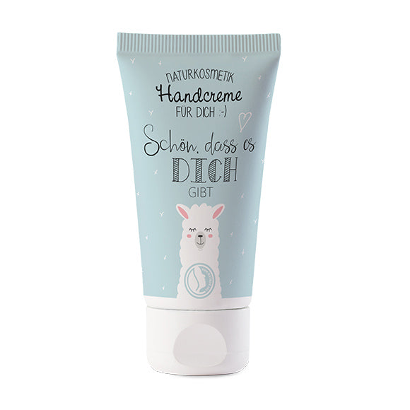 Handcreme „Schön, dass es dich gibt“ (Lama)