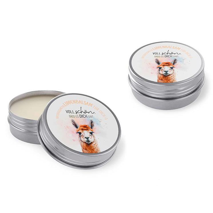 Lippenbalsam «Lama» – Naturkosmetik mit Vanille, 10 g