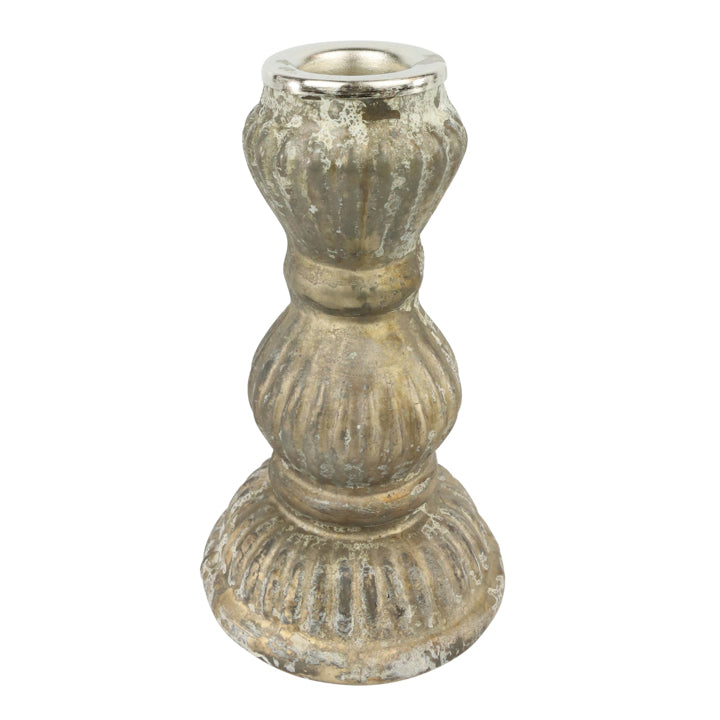 Kerzenleuchter Loire – Glas Antik-Look in 4 Höhen