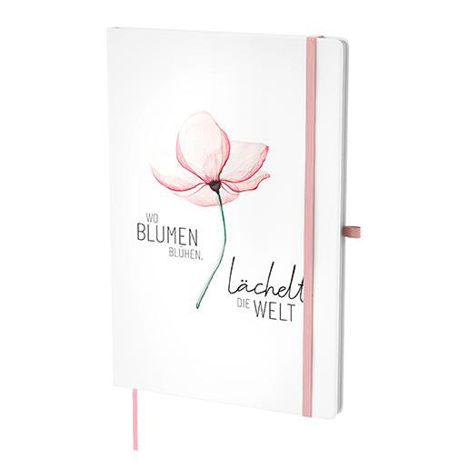 Notizbuch A5 – Blüten-Design | la vida