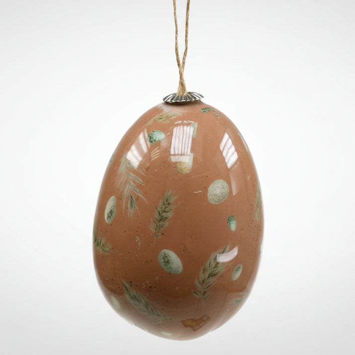 Ostereier zum Hängen Groß – Deko-Eier Weiß, Gelb, Braun für Ostern