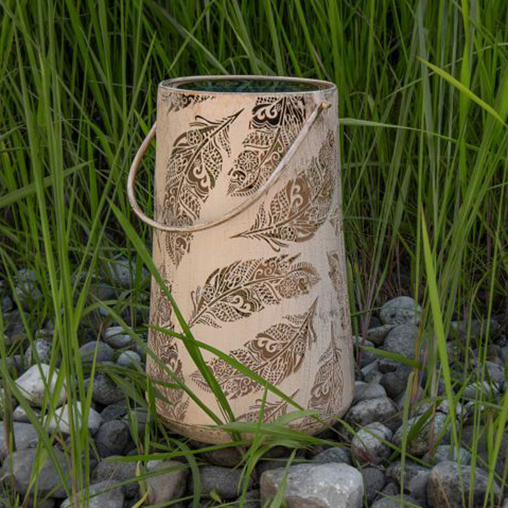 Solar Antic Lantern Feather
