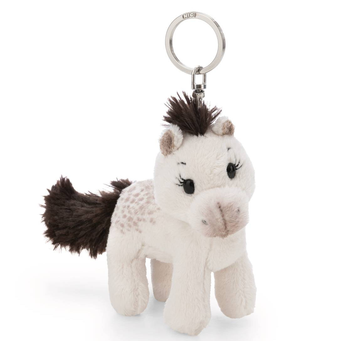 NICI Plüsch-Schlüsselanhänger Pferd Mony K. Pony – 10 cm, nachhaltig