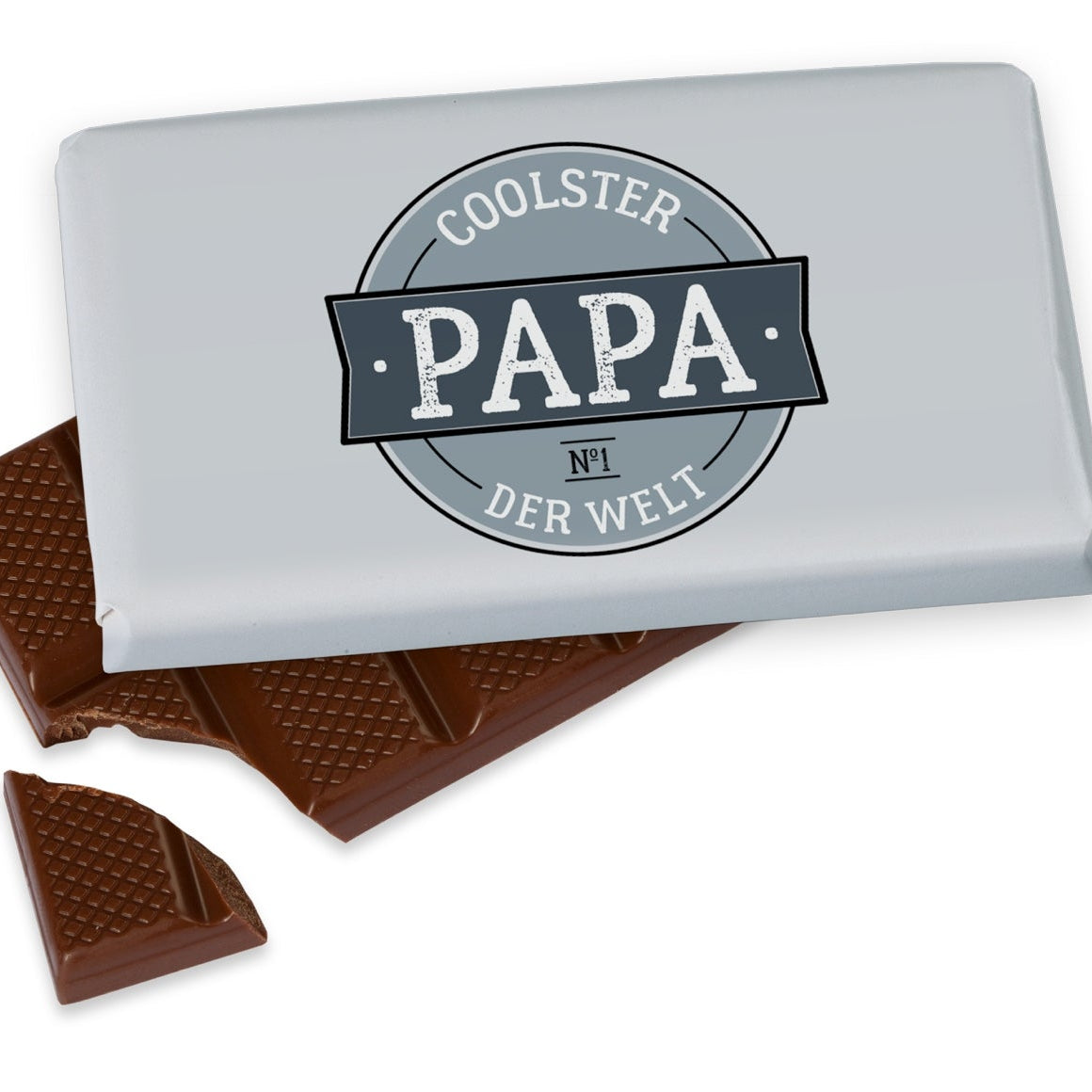 Schokolade 40g "Für Papa - Coolster Papa der Welt"