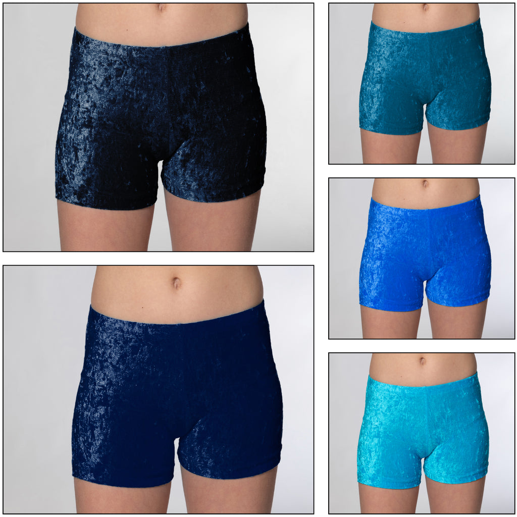 Short Crash Samt, diverse Farben