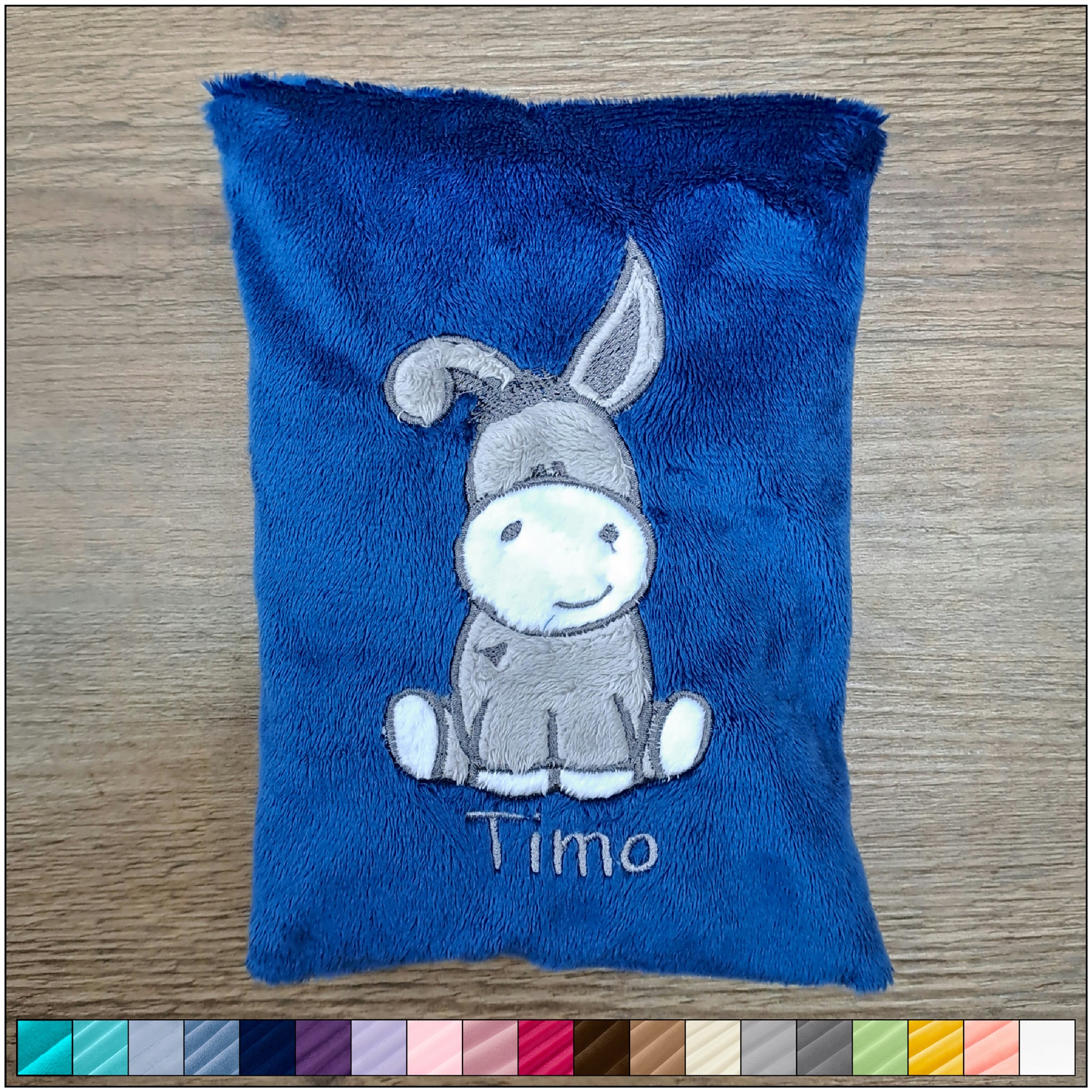 Wärmekissen Esel, diverse Farben