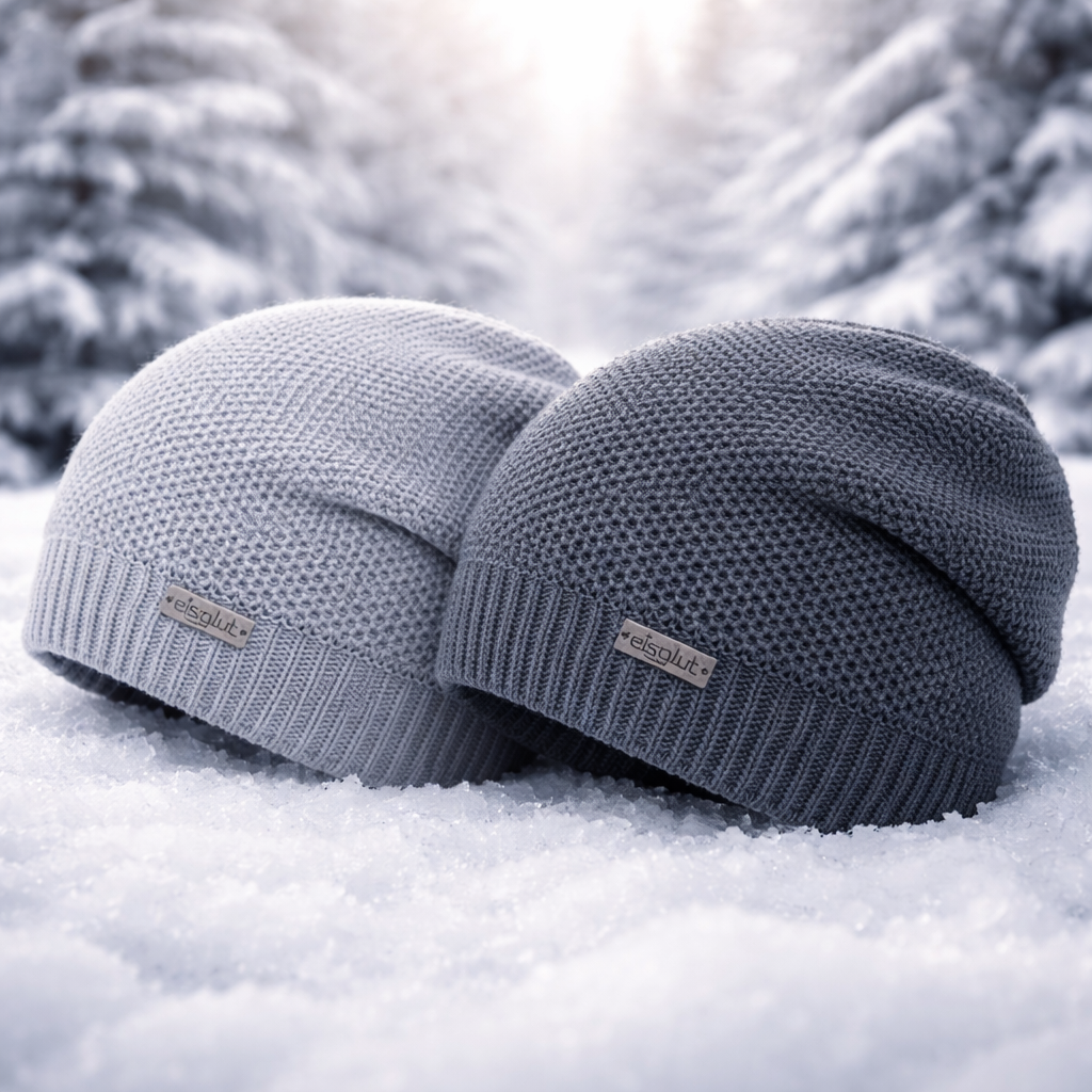 Eisglut Zinal Strickmütze – Made in Germany