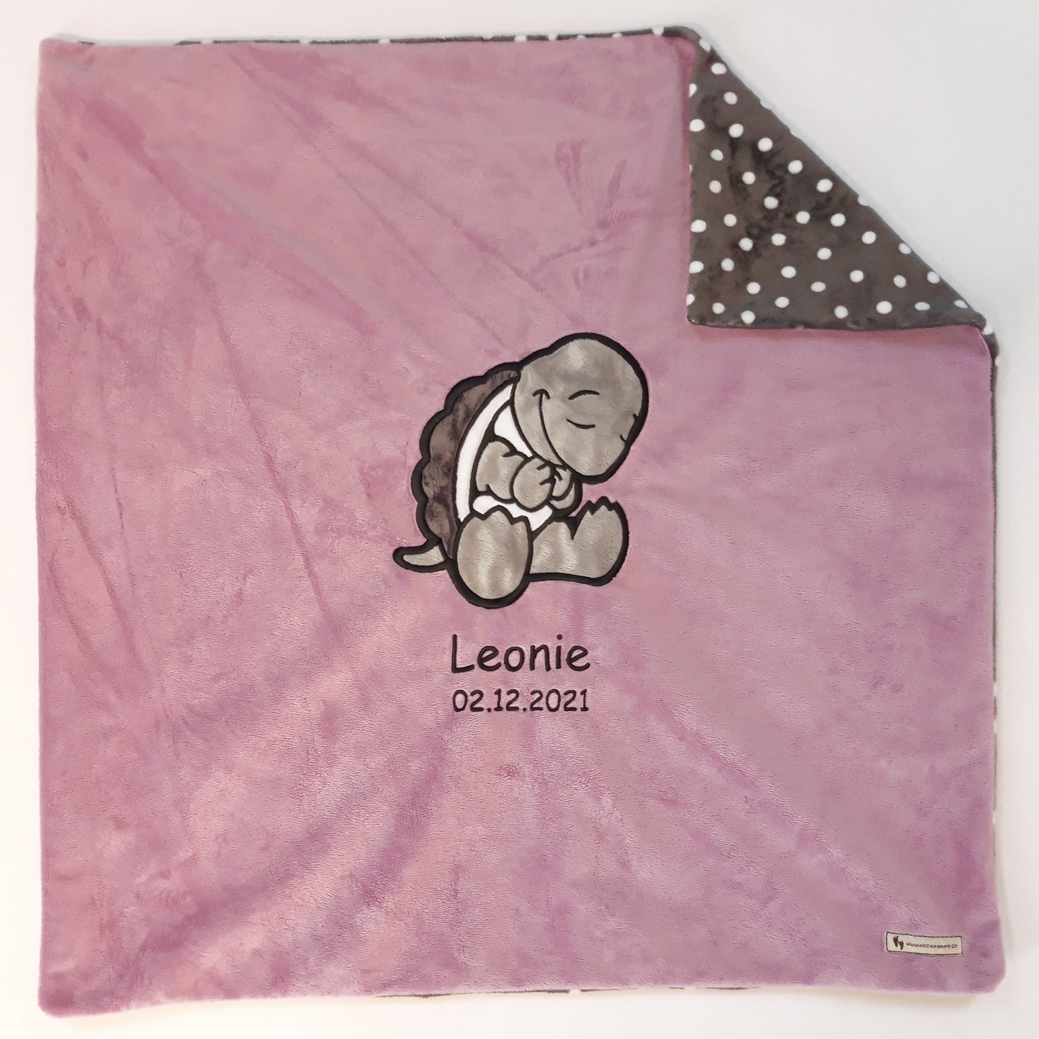Babykuscheldecke Schildkröte, diverse Farben