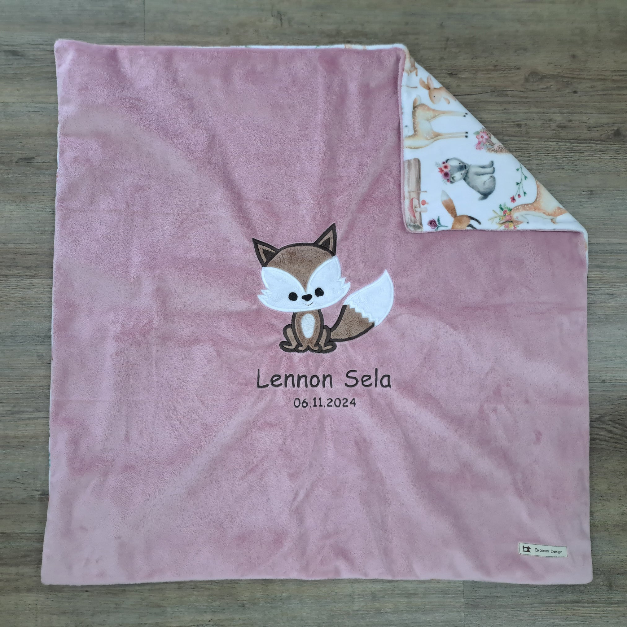 Babykuscheldecke Fuchs, diverse Farben