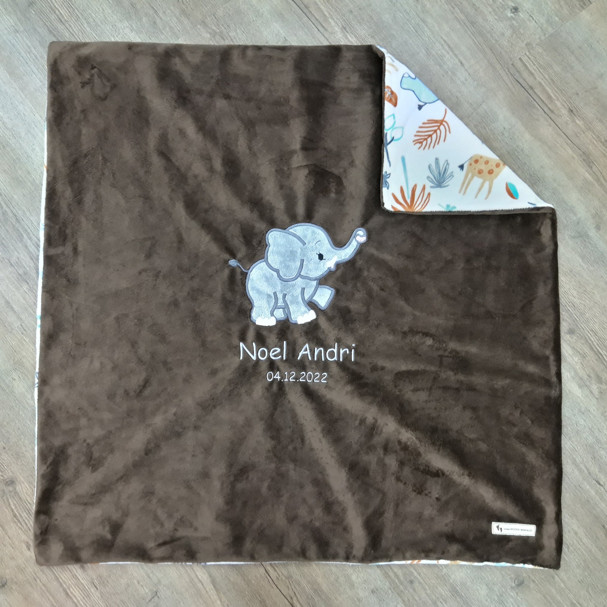 Babykuscheldecke Elefant, diverse Farben