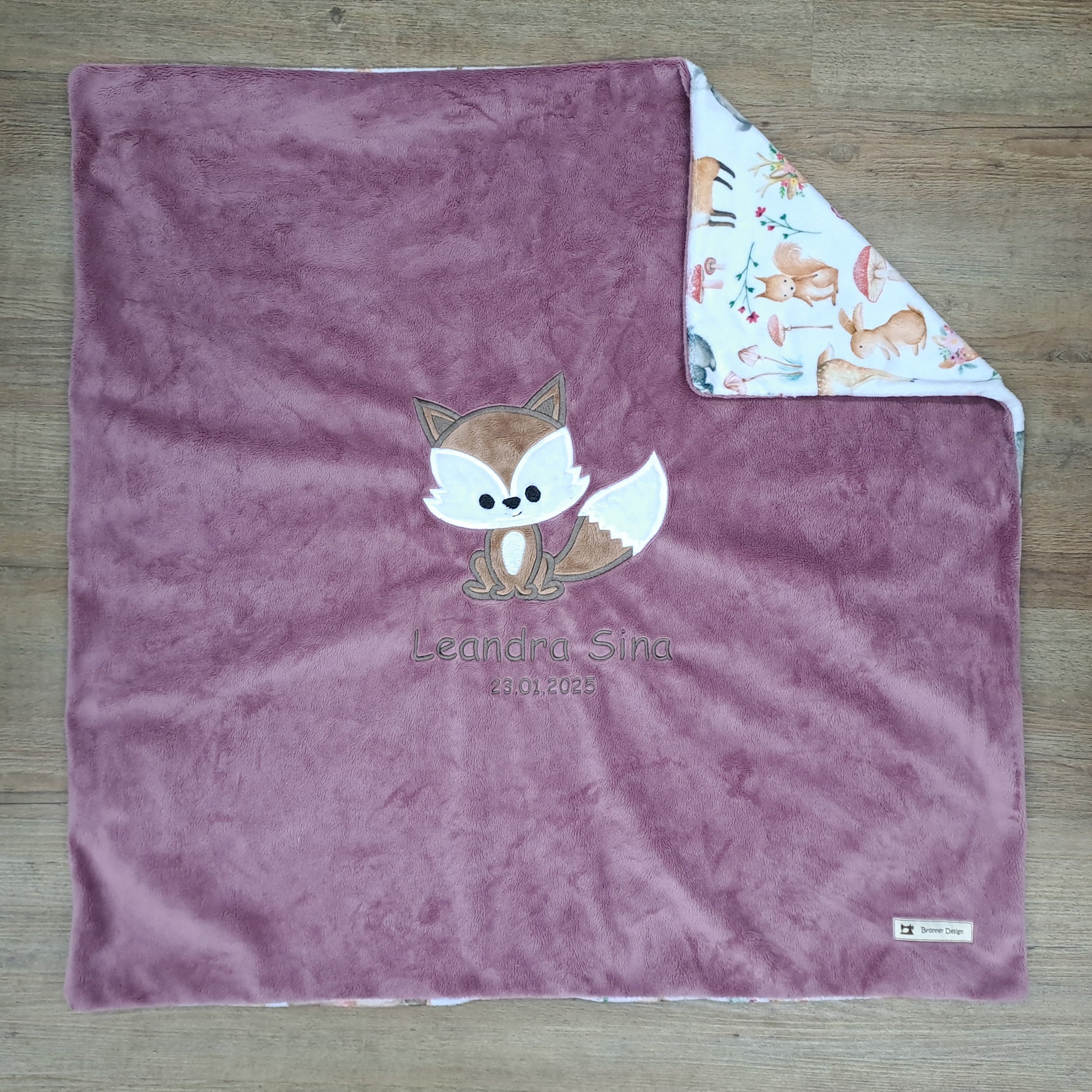 Babykuscheldecke Fuchs, diverse Farben