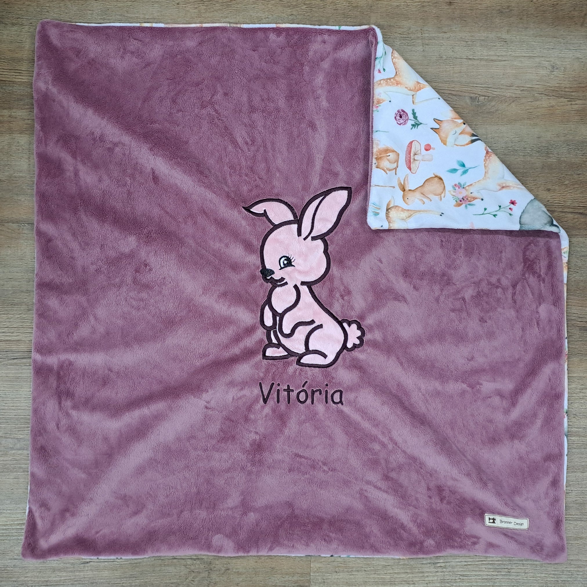 Babykuscheldecke Hase, diverse Farben
