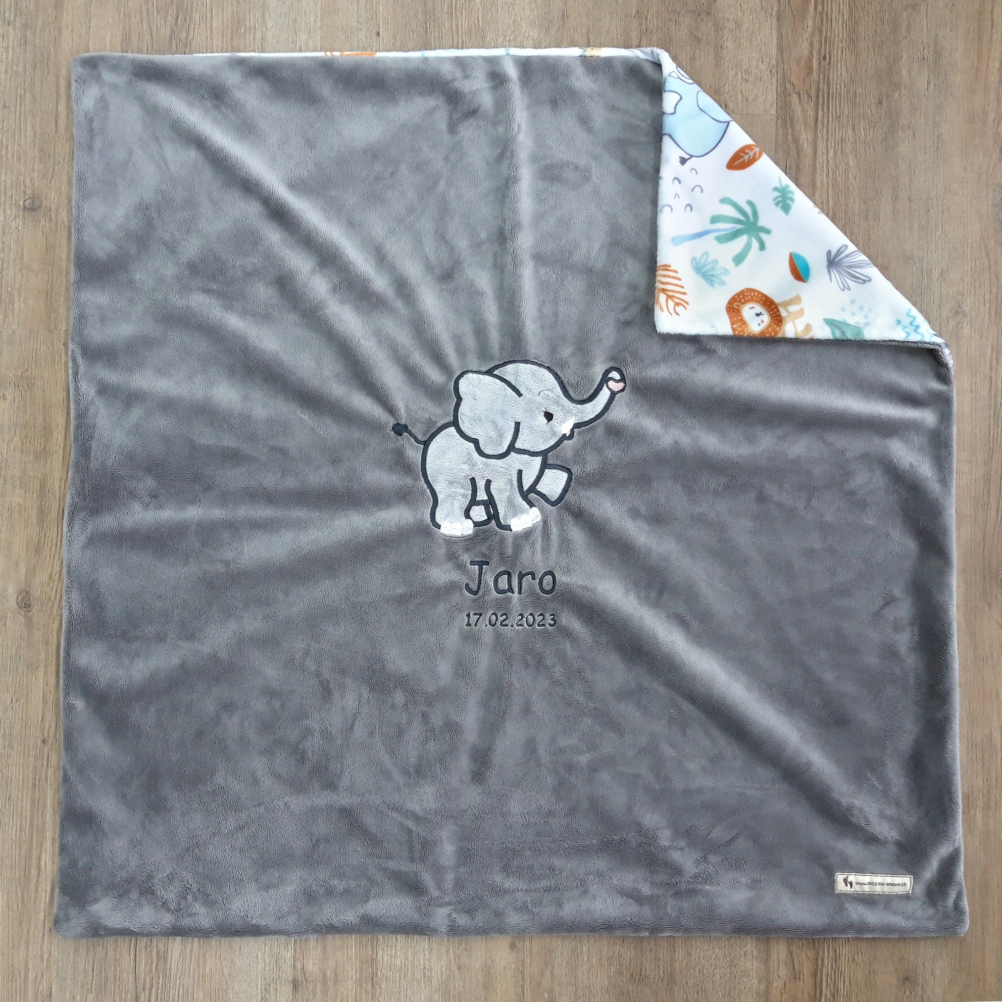 Babykuscheldecke Elefant, diverse Farben