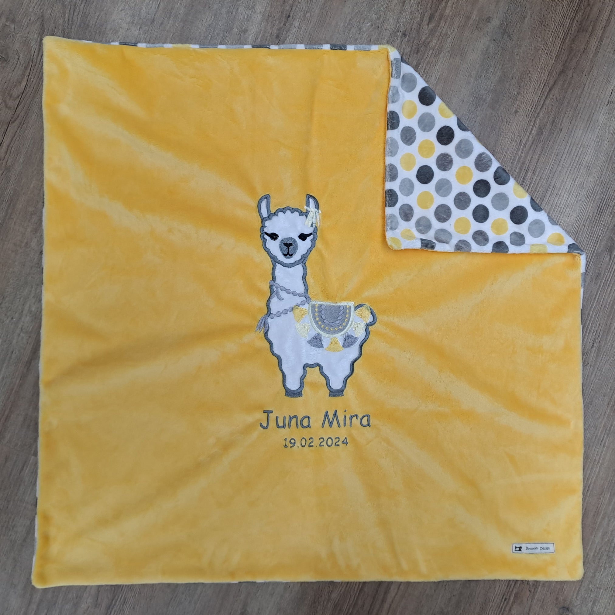 Babykuscheldecke Lama, diverse Farben