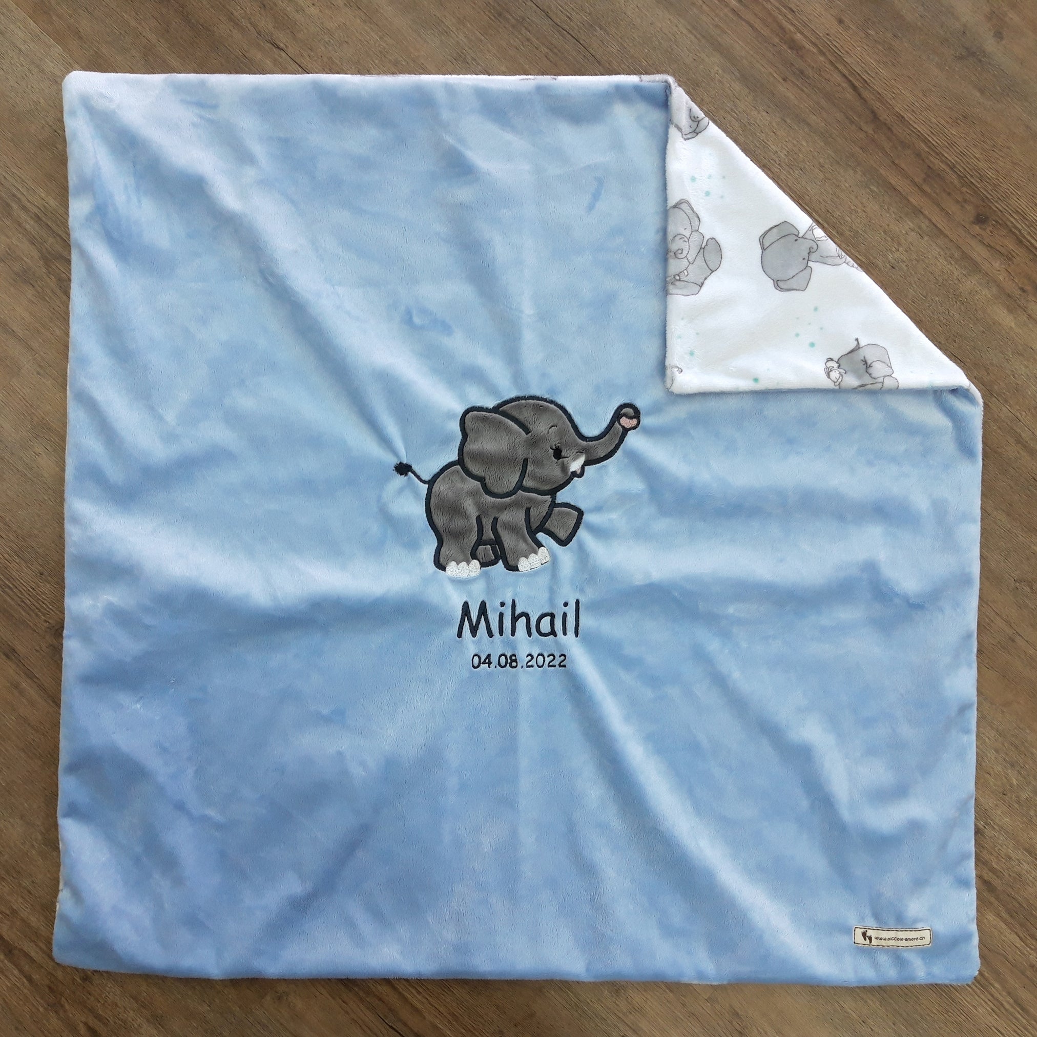 Babykuscheldecke Elefant, diverse Farben