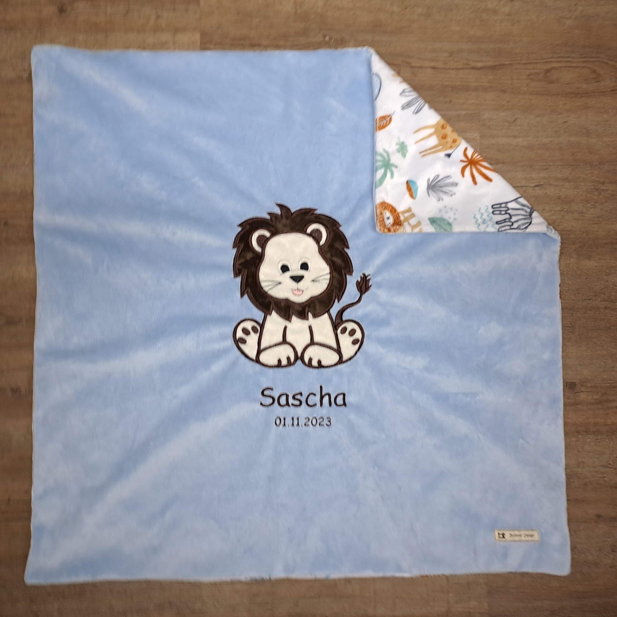 Babykuscheldecke Löwe, diverse Farben