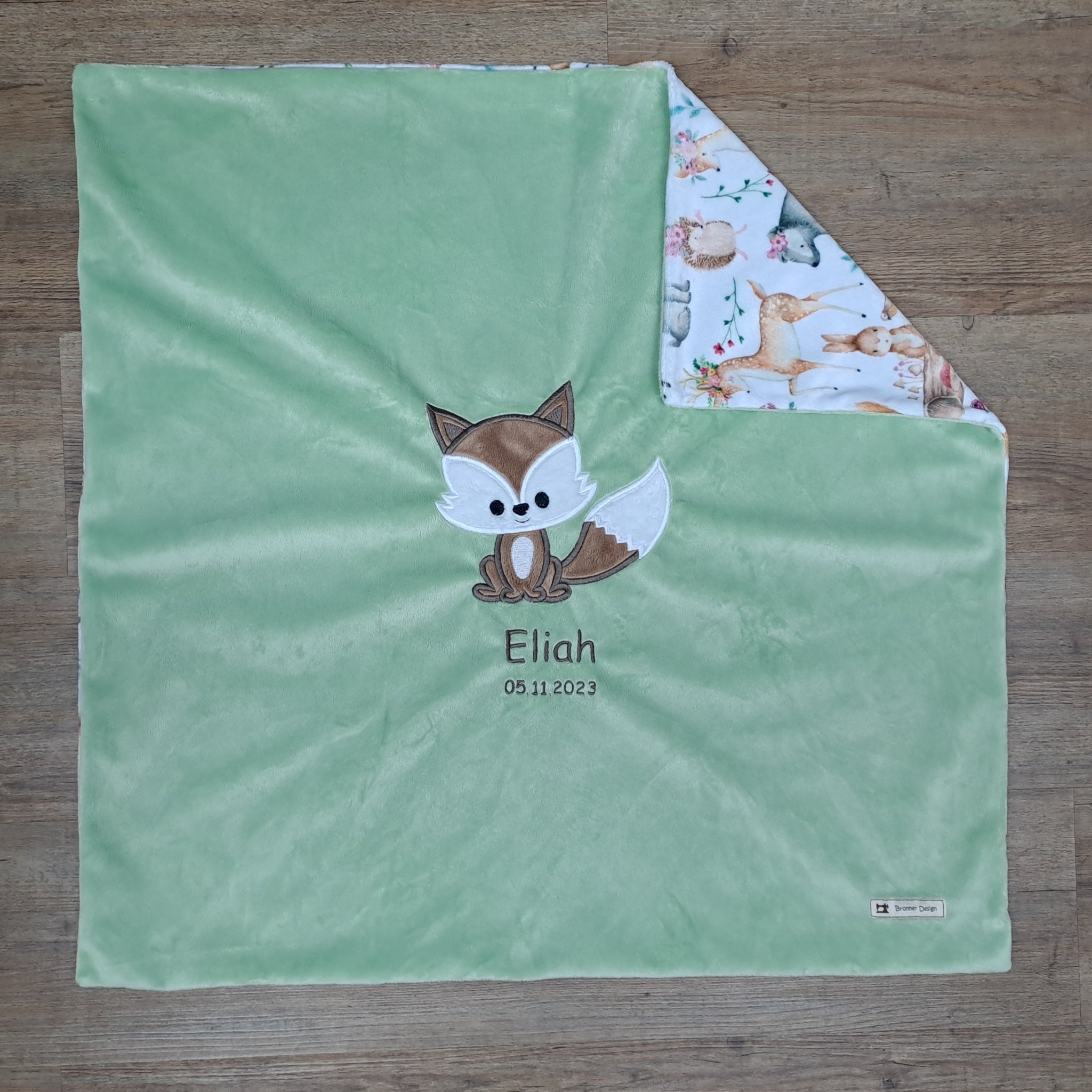 Babykuscheldecke Fuchs, diverse Farben
