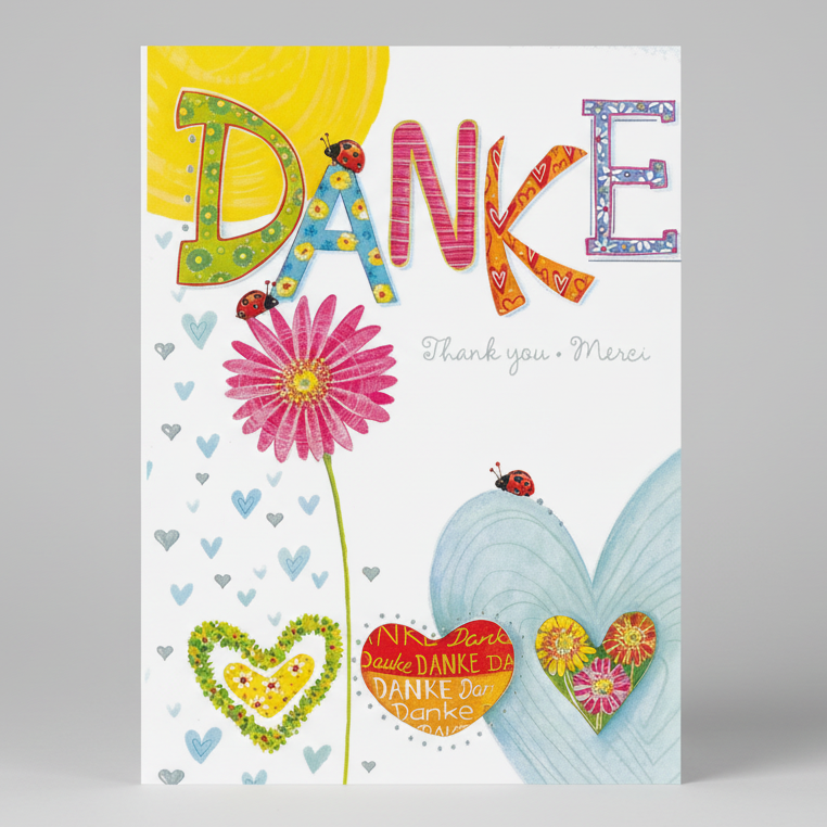 Karte DANKE