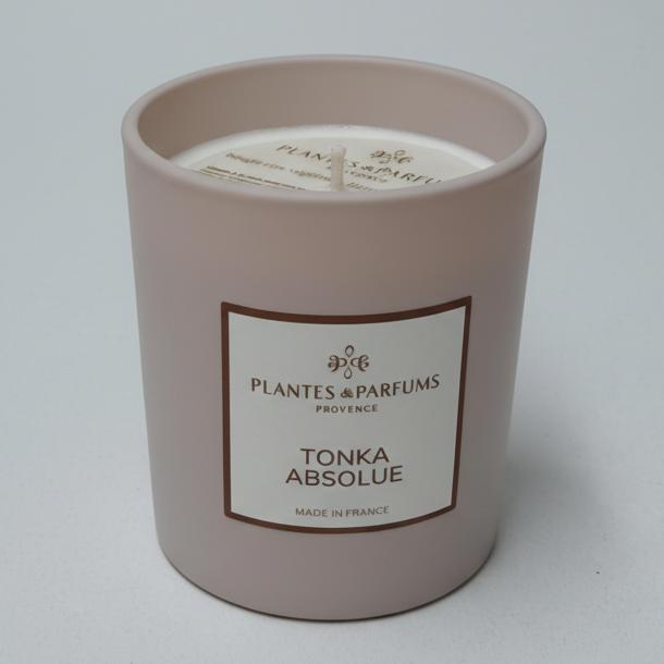 Duftkerze Absolut Tonka 180g – Plantes & Parfums