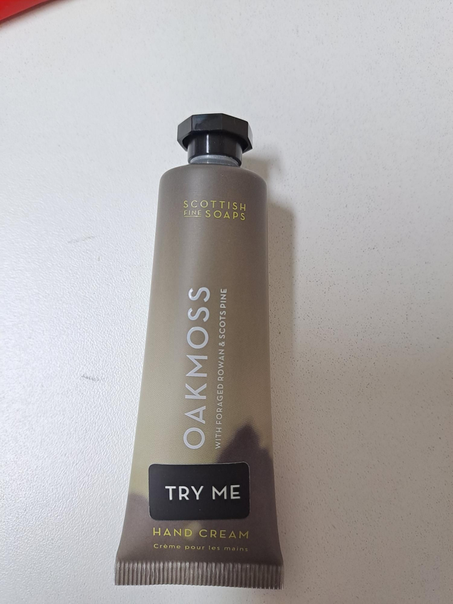 Handcreme 30ml Oakmoss - Scottish Fine Soaps mit Sheabutter