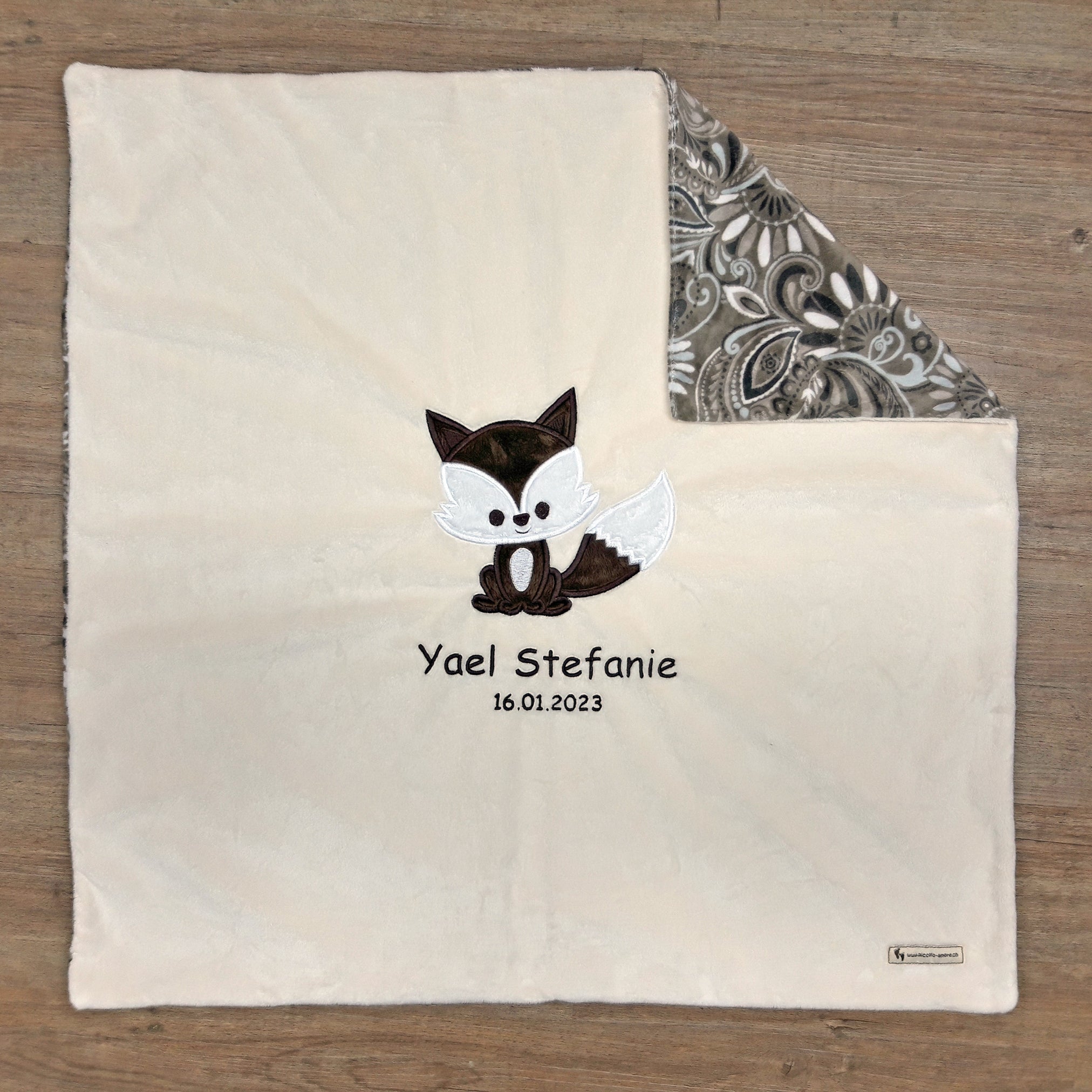 Babykuscheldecke Fuchs, diverse Farben