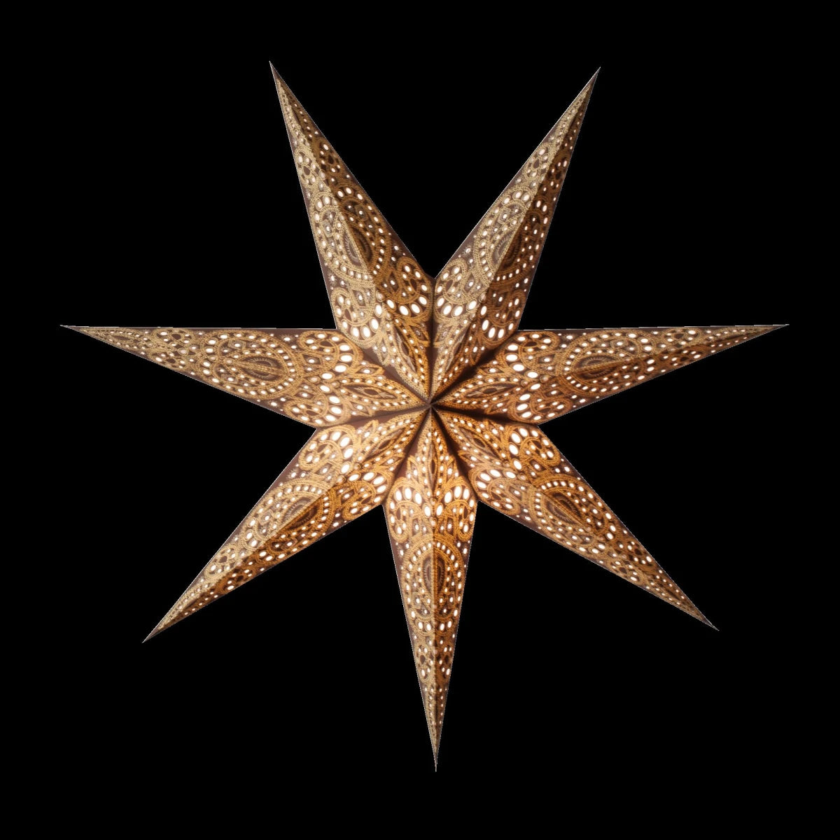 starlightz BABY kashmir brown – Leuchtstern Ø 45 cm