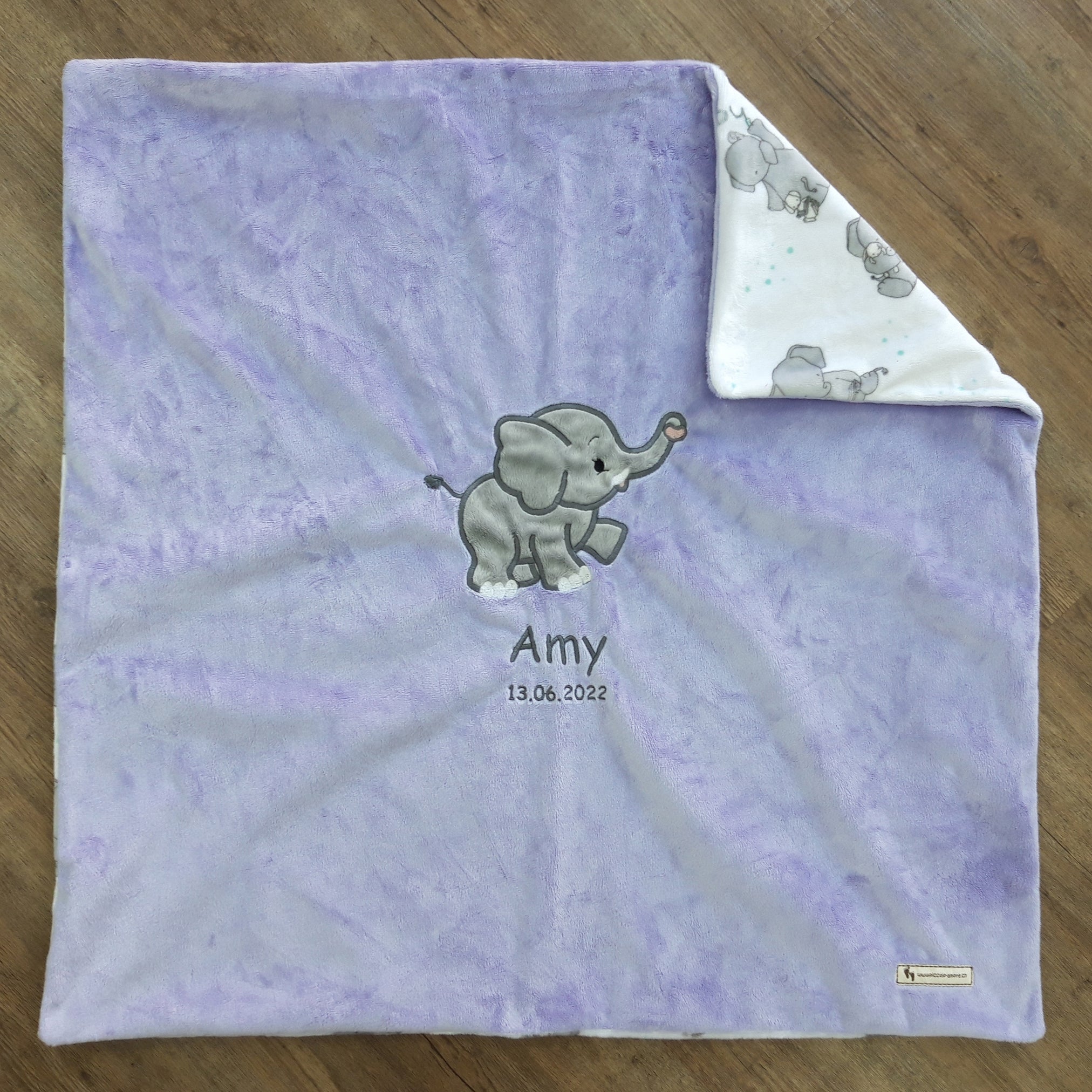 Babykuscheldecke Elefant, diverse Farben