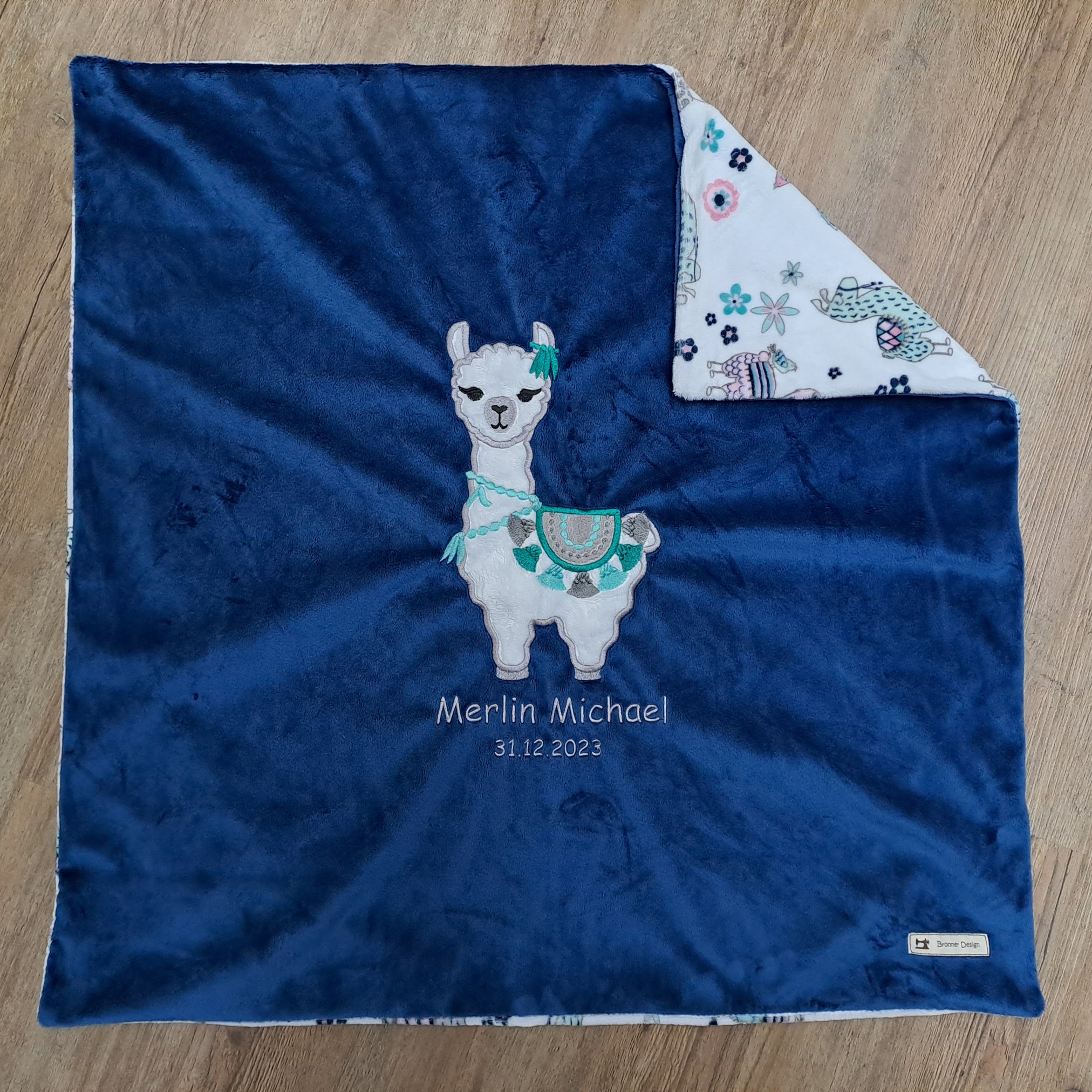Babykuscheldecke Lama, diverse Farben