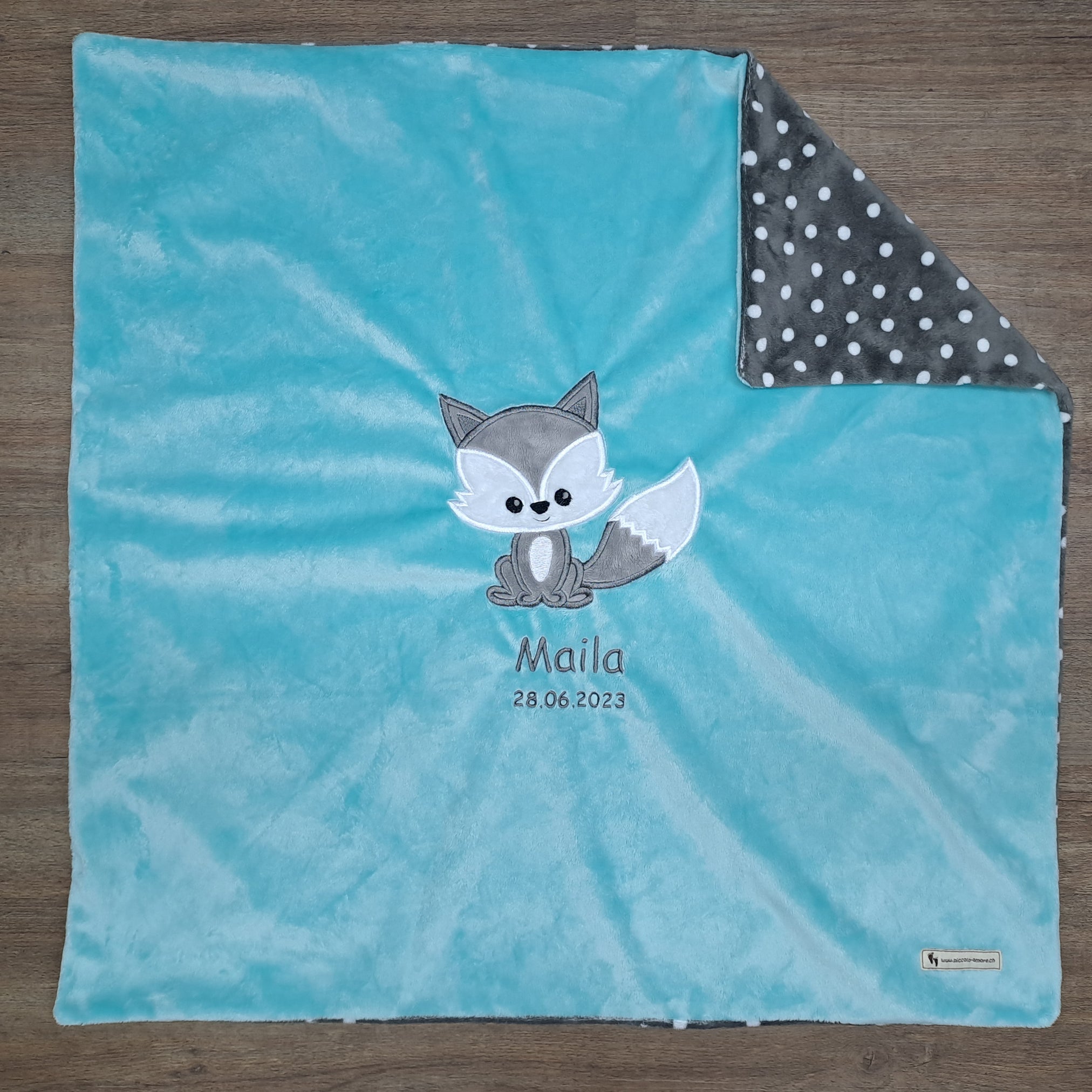Babykuscheldecke Fuchs, diverse Farben