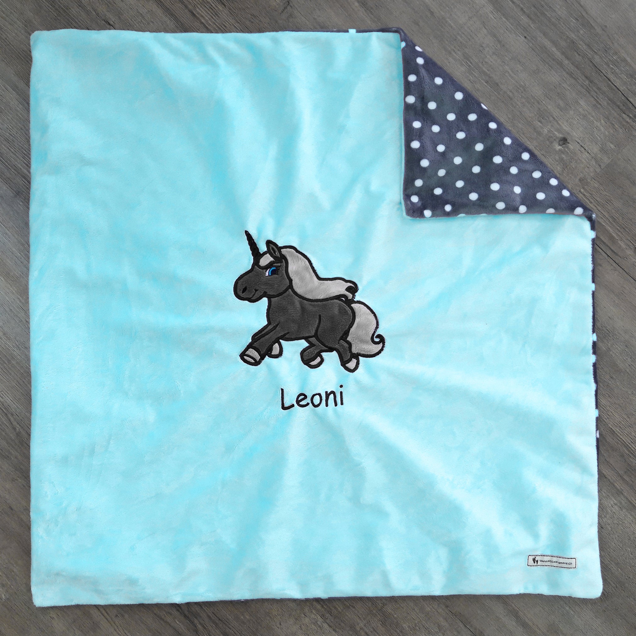 Babykuscheldecke Einhorn, diverse Farben