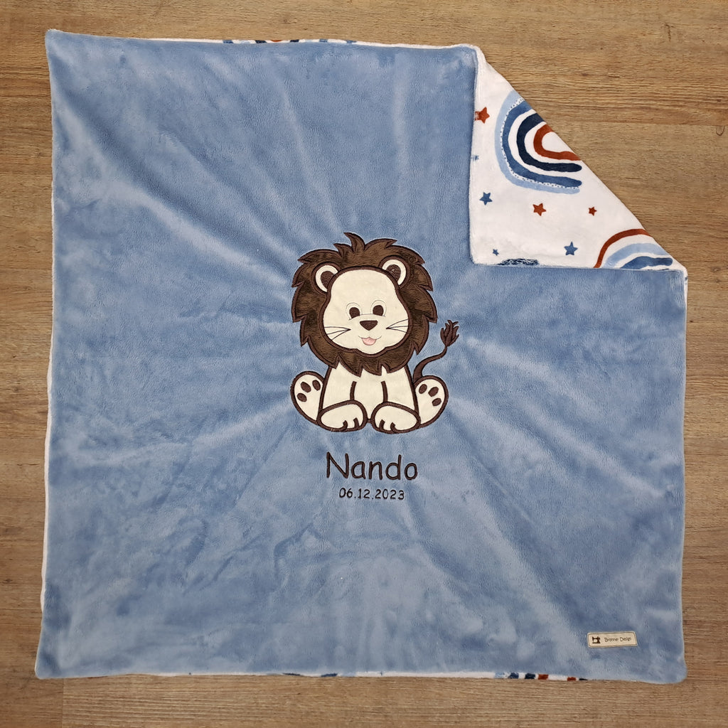 Babykuscheldecke Löwe, diverse Farben