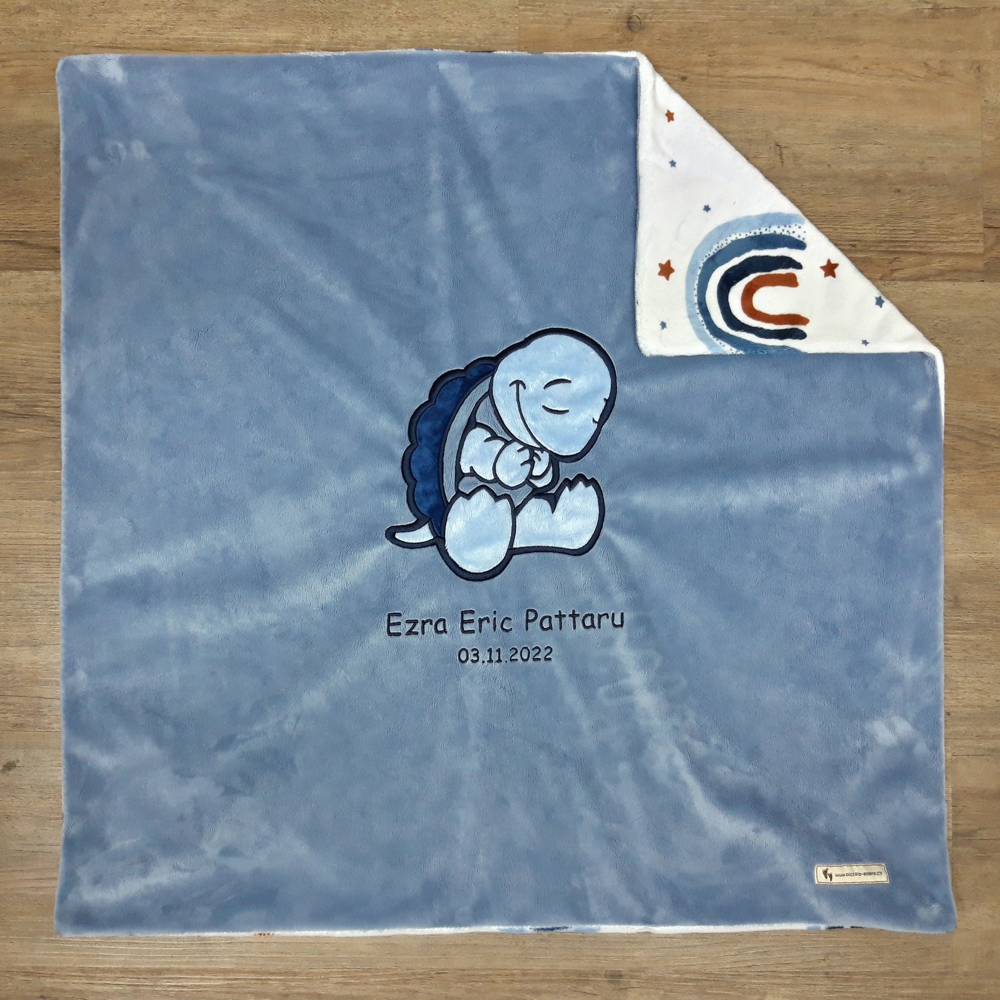 Babykuscheldecke Schildkröte, diverse Farben