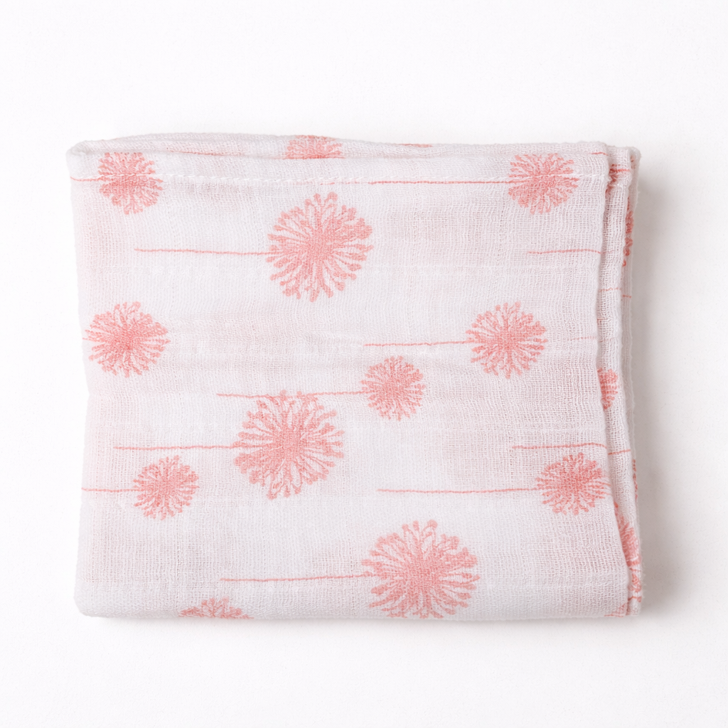 Nuscheli bedruckt – Swiss Made, 100% Baumwolle