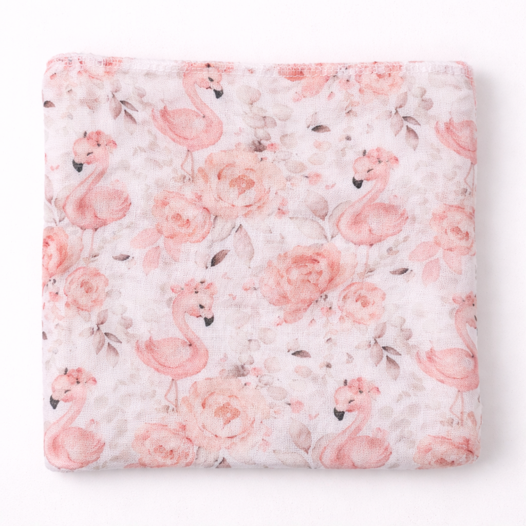 Nuscheli bedruckt – Swiss Made, 100% Baumwolle