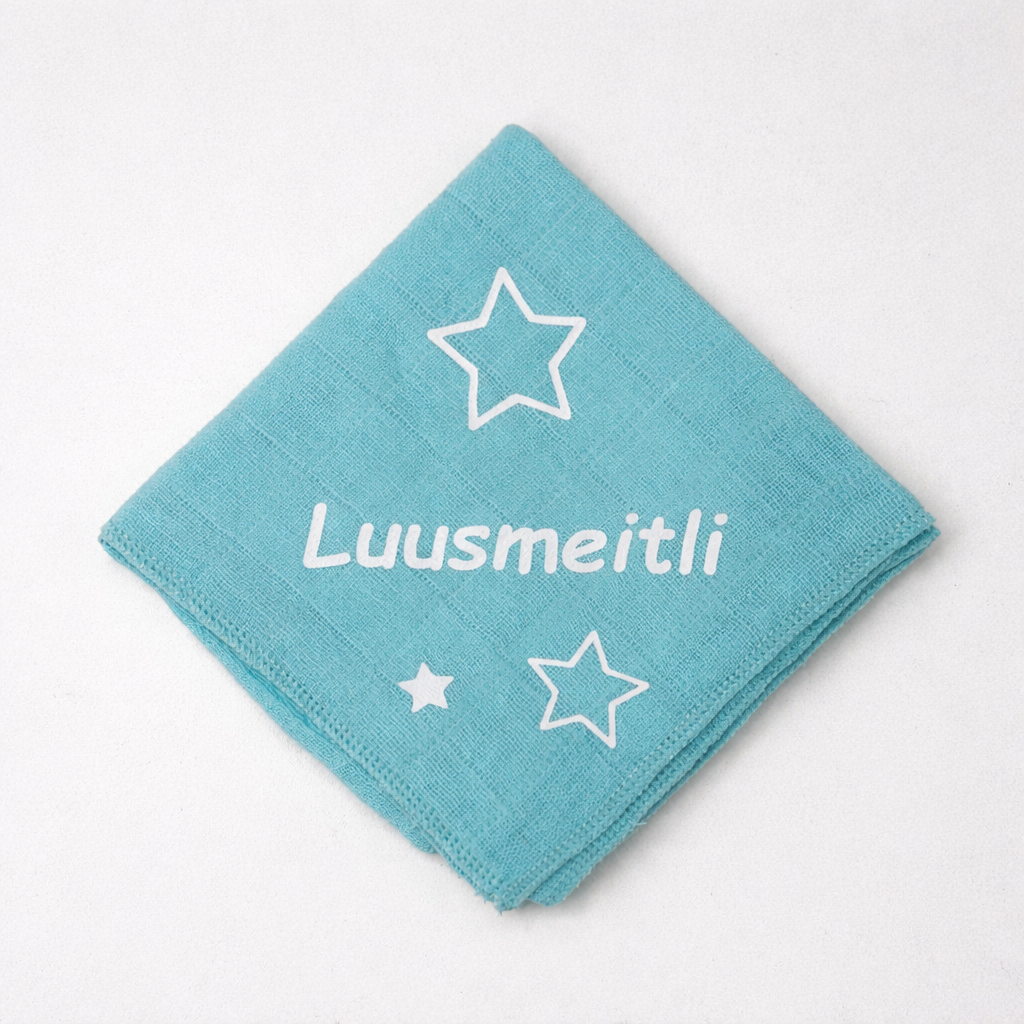 Nuscheli Luusmeitli – Kuscheliges Schnuffeltuch aus Baumwolle