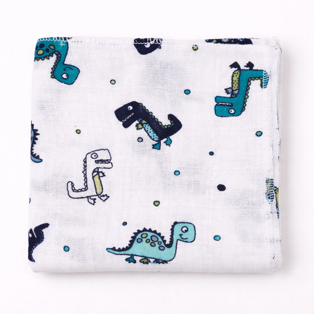 Nuscheli bedruckt – Swiss Made, 100% Baumwolle