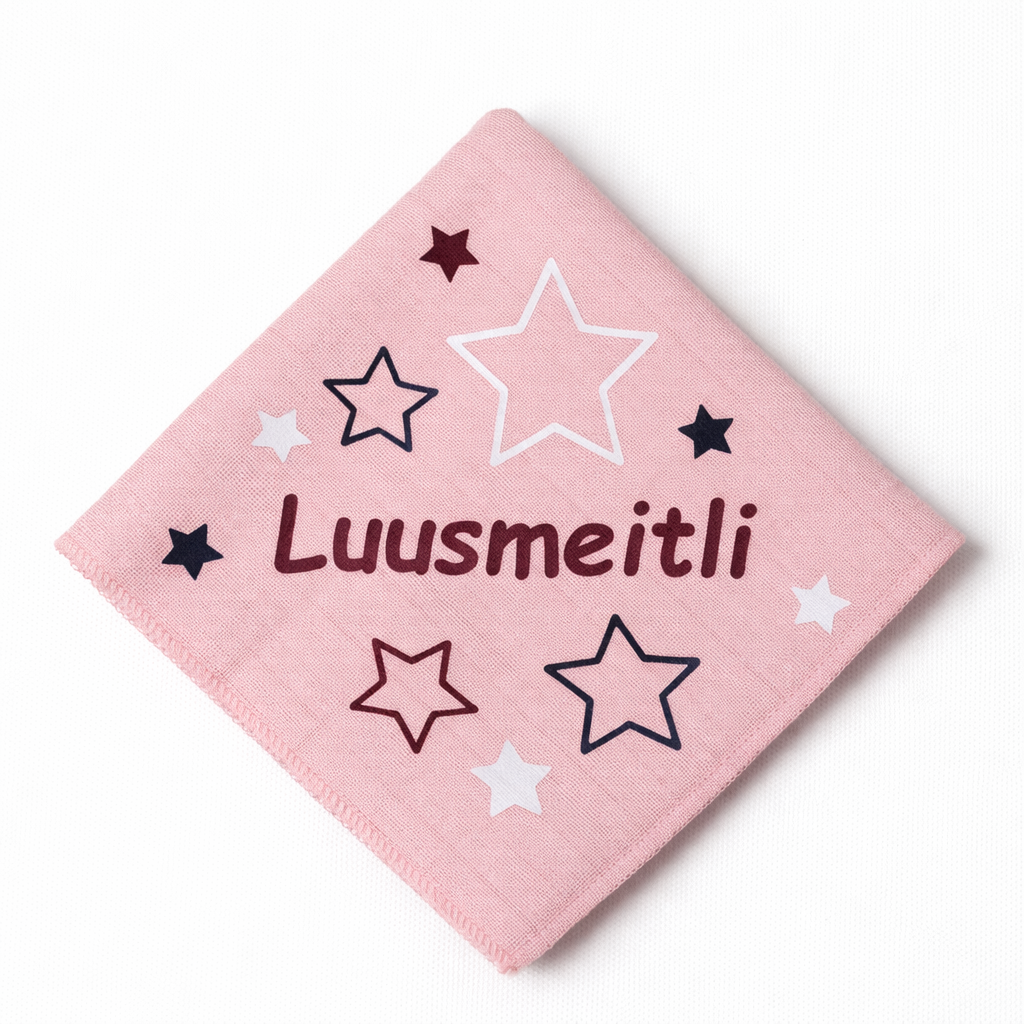Nuscheli Luusmeitli – Kuscheliges Schnuffeltuch aus Baumwolle
