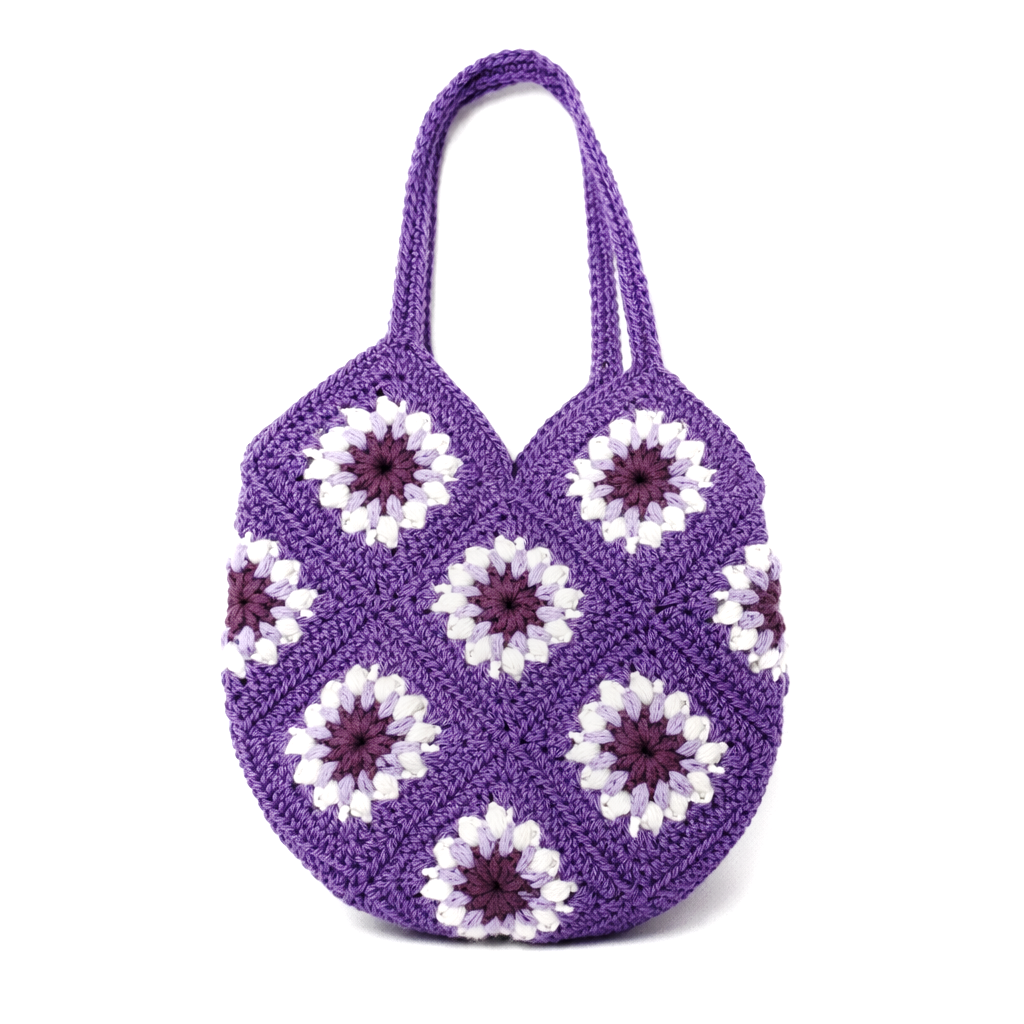 Handgefertigte Kindertasche – Granny Square Design