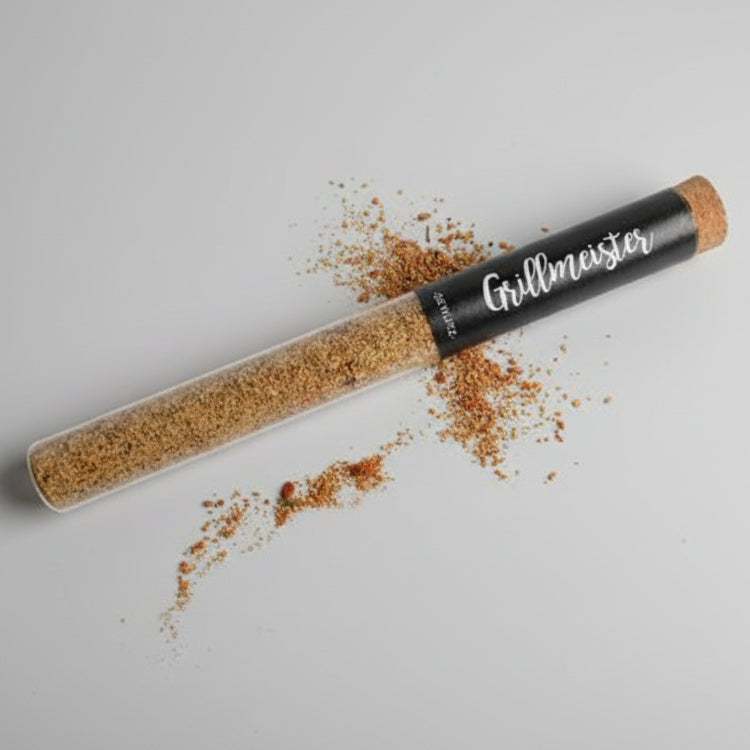 Steakpfeffer "Grillmeister" im Reagenzglas – Gewürzmischung 20g