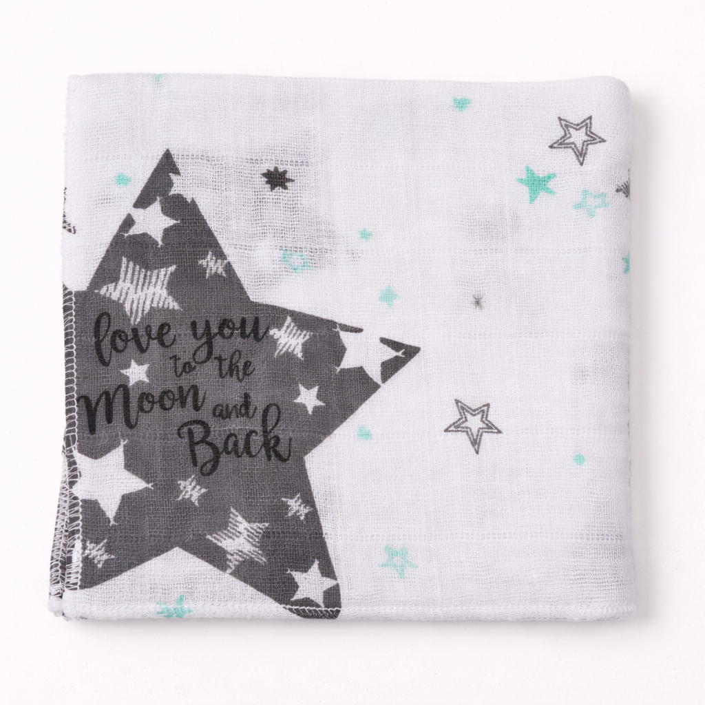 Nuscheli bedruckt – Swiss Made, 100% Baumwolle