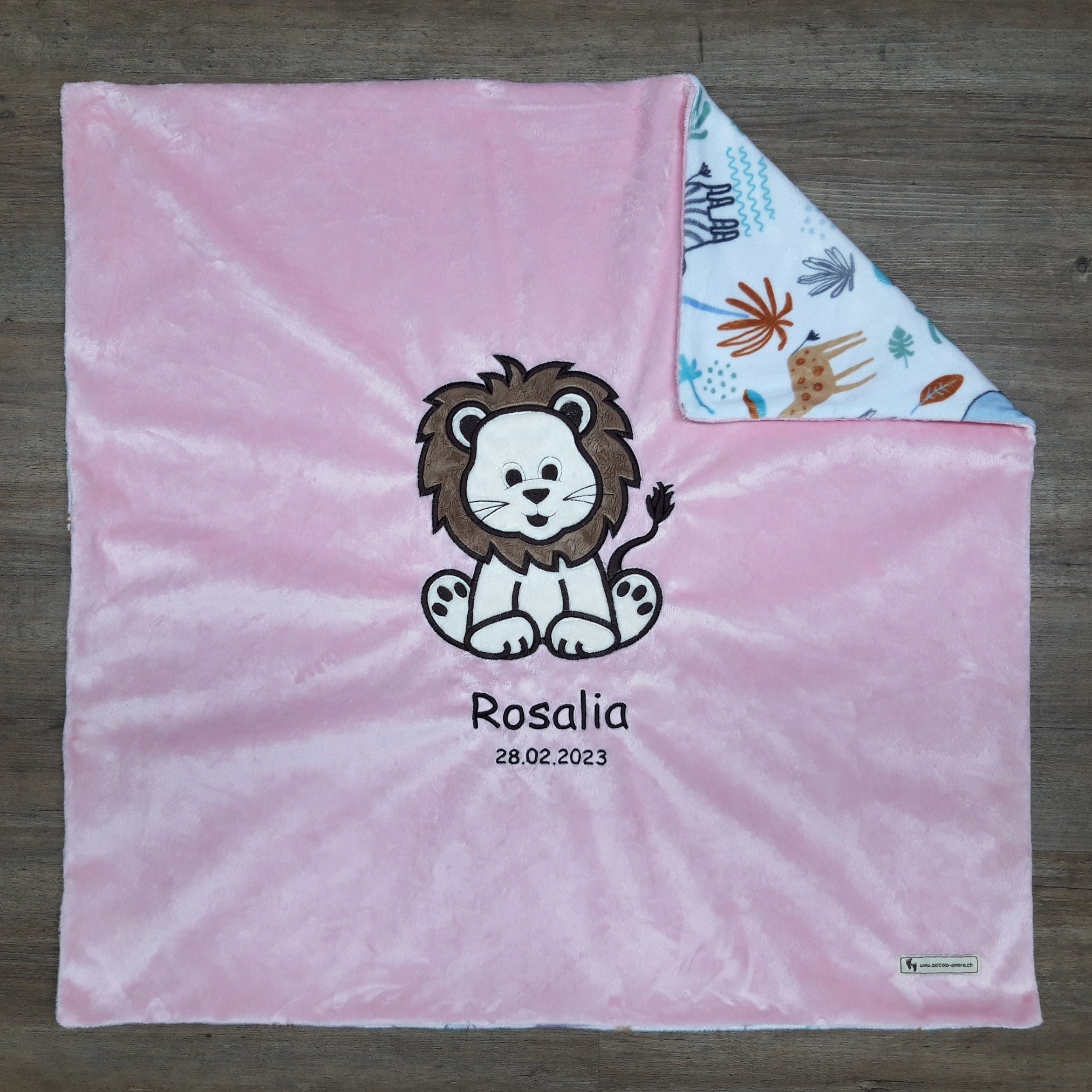 Babykuscheldecke Löwe, diverse Farben